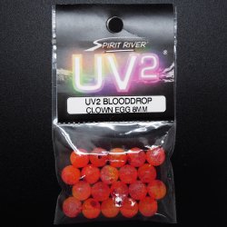 Имитация икры SPIRIT RIVER 8мм цв.clown egg(США)