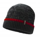 Шапка DEXSHELL водонепроницаемая Cuffed Beanie цв.black/red line р-р S/M DH353RED(Китай)