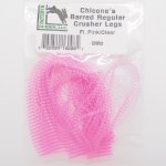 Ножки резиновые HARELINE Chicone's Barred Regular Crusher цв.fl pink(США)