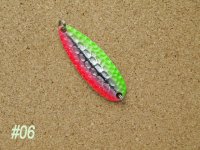 Блесна кол. RIVER OLD Satellite Hammered Cherry Vespa III 18гр. цв.06(Япония)