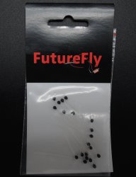 Глаза креветки FUTURE FLY Shrimps Eyes medium цв.black 20шт.(Дания)