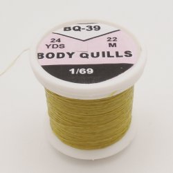 Материал для тела HENDS Body Quills 24yds цв.olive lt. BQ-39(Чехия)