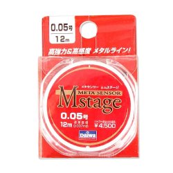 Поводковый материал DAIWA Meta Sensor-Stage р-р 0,07 0,044мм 12м(Япония)