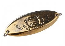 Блесна кол. НААШИ Паразуш 19гр. тип 2 цв.латунь/латунь(Россия)