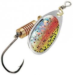 Блесна вращ. DAM Effzett Spinner Single Hook 4гр. цв.rainbow trout 5130-704(Польша)
